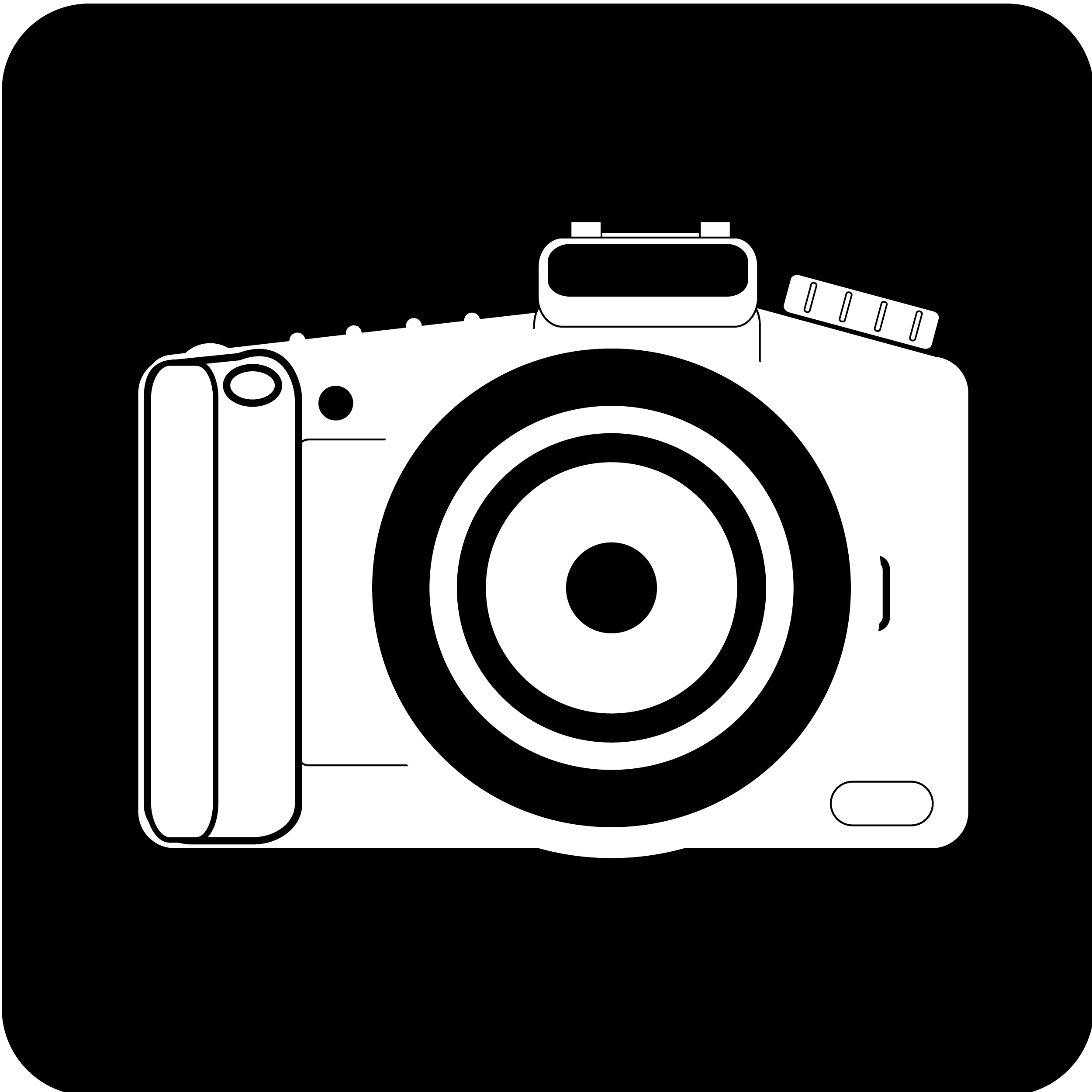 Camera Black image - vector clip art online, royalty free & public ...