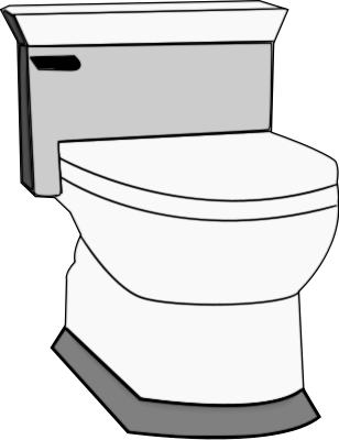 Toilet 1 Clip Art Download