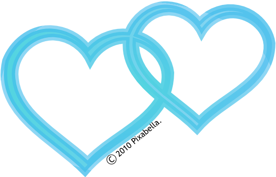 linked hearts clipart - get domain pictures - getdomainvids.com