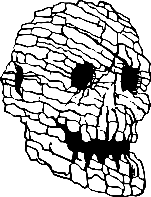 Rock Skull Clip Art Download