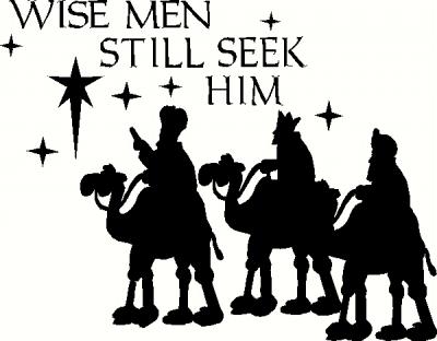 Wise Men Still Seek Him Vinyl Decal | Christmas Vinyl Decals