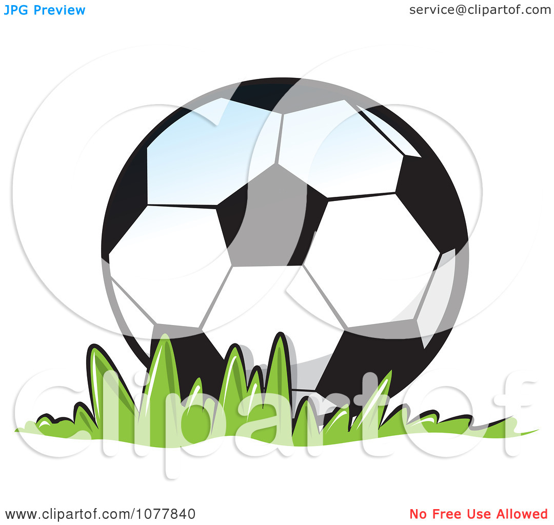 Soccer Ball On Grass Clipart | Clipart Panda - Free Clipart Images