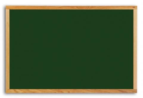 Magnetic School Chalkboard - Green/Wood Trim | Learner Supply
