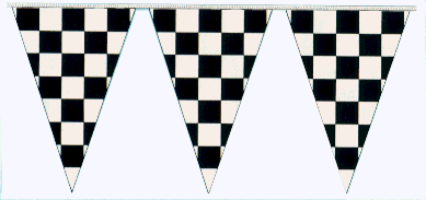 Race Track Sets, Starter Pennants, Bunting & Other Flags