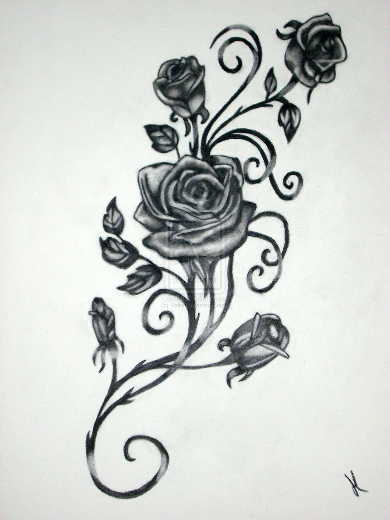 Black Roses Tattoo Hair Sample And Black Roses Tattoo Hair Trends ...