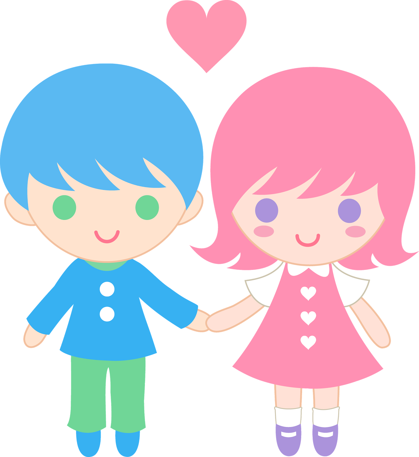 clipart little boy and girl - photo #16
