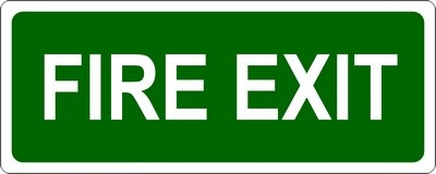Fire Exit Sign Regulations images