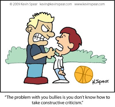 Criticism for Bullies | devotoons.com