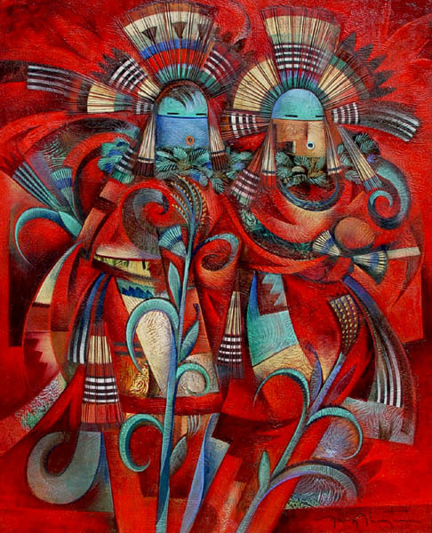 Native American Art by Tony Abeyta - Turquoise Tortoise Art Gallery