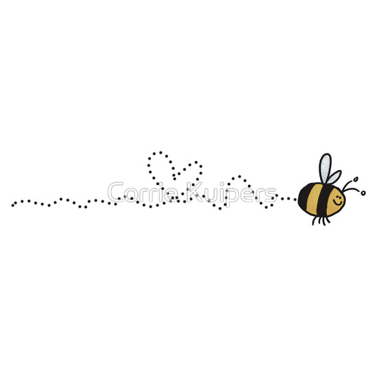 bee love trail" T-Shirts & Hoodies by Corrie Kuipers | Redbubble