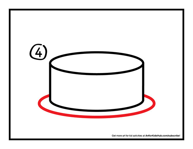 How To Draw A Birthday Cake - Art for Kids Hub