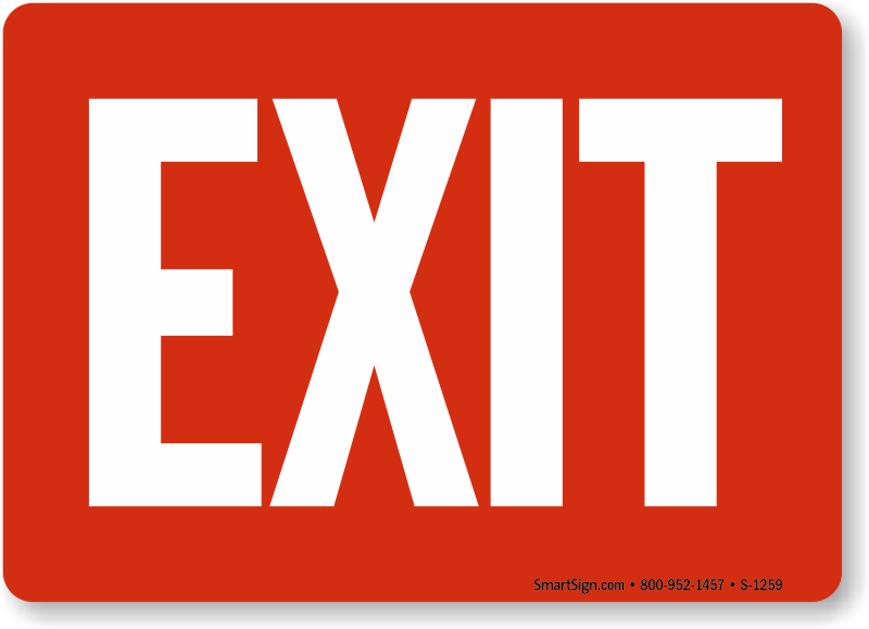 Exit Signs | Exit Door Signs