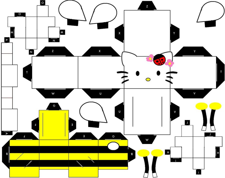 deviantART: More Like Hello Kitty Cubeecraft &quot; Bumble Bee ...
