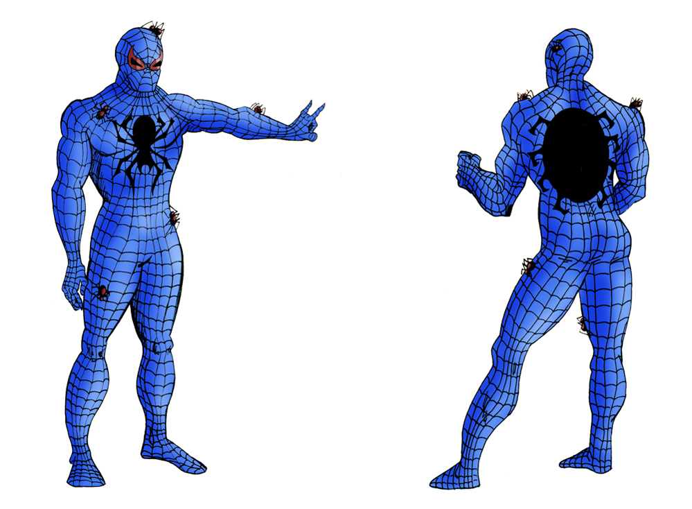 Design and Illustration: Project : Rooftop Spider-Man Redesign