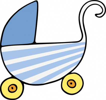 Baby Stroller clip art - Download free Other vectors - ClipArt ...