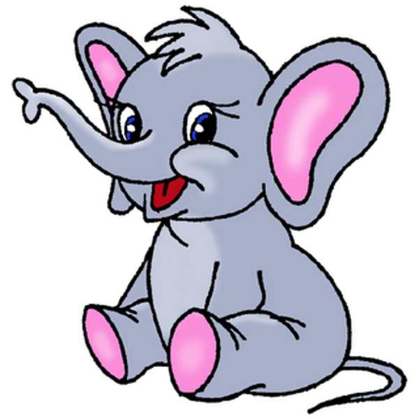 free clipart of an elephant - photo #16