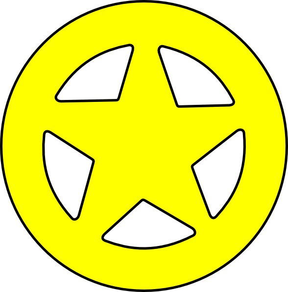 Star / Sheriff Badges - ClipArt Best