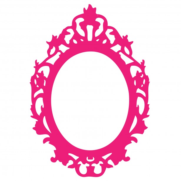 Ornate Pink Frame Clipart Free Stock Photo - Public Domain Pictures