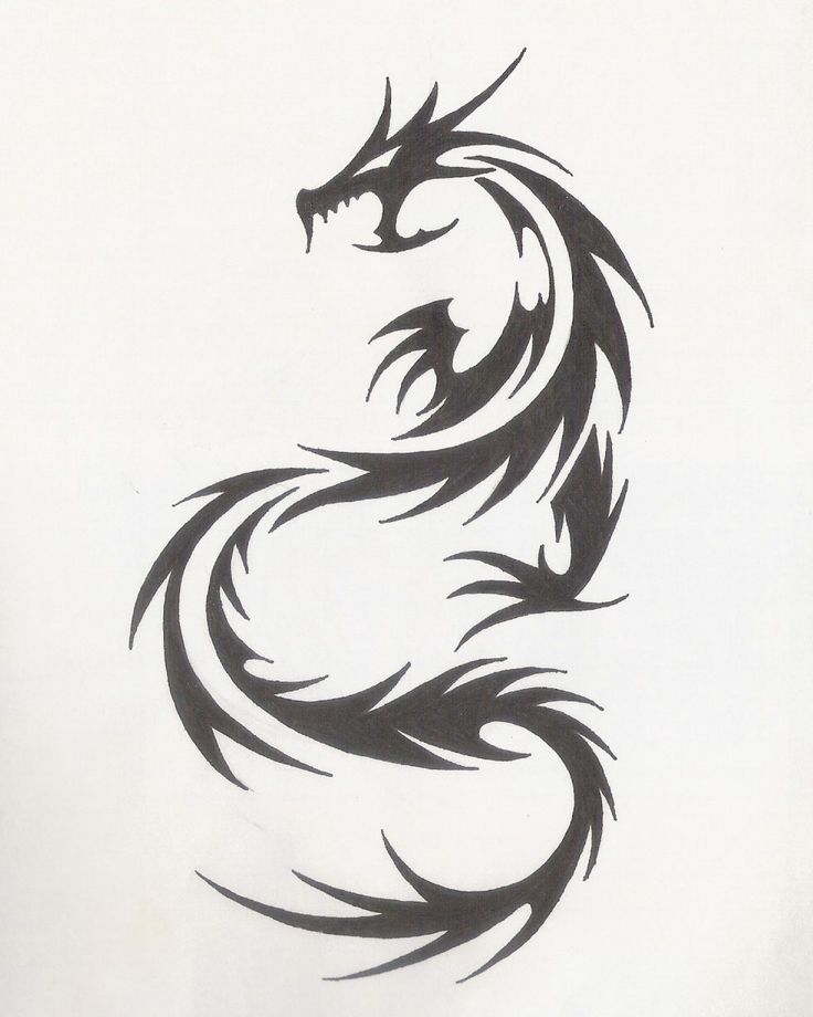 Dragon tattoo on Pinterest | 40 Pins