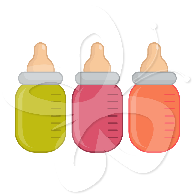Baby Bottle Clip Art - Creative Clipart Collection