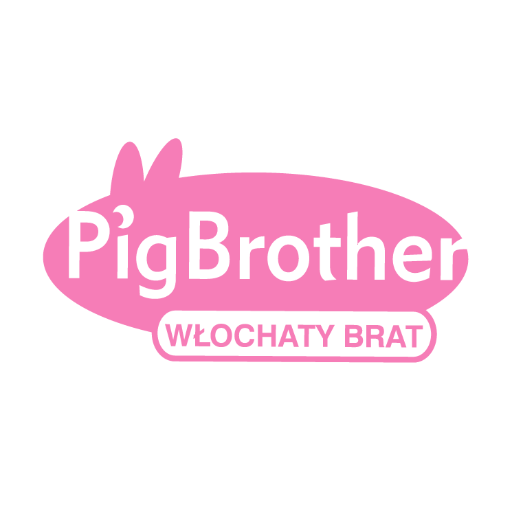 Pig brother Free Vector / 4Vector