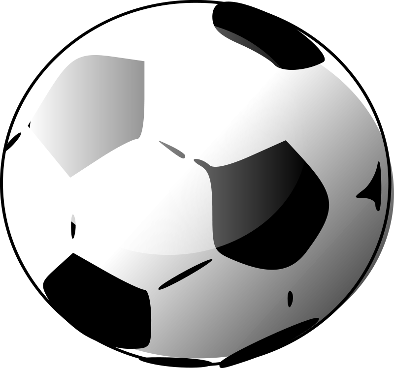 Soccer Ball Glossy Clip Art Download