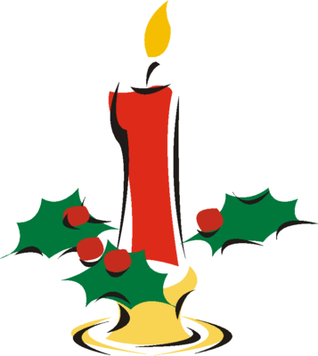 Christmas Candles Clipart | quotes.