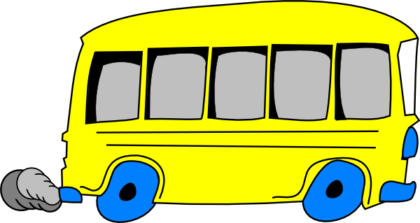 Yellow Bus Cartoon | lol-