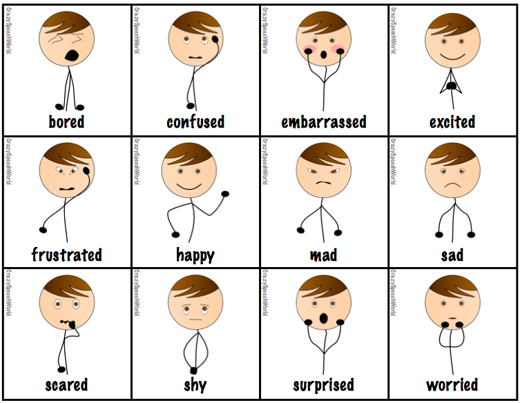 clipart of facial emotions - photo #46
