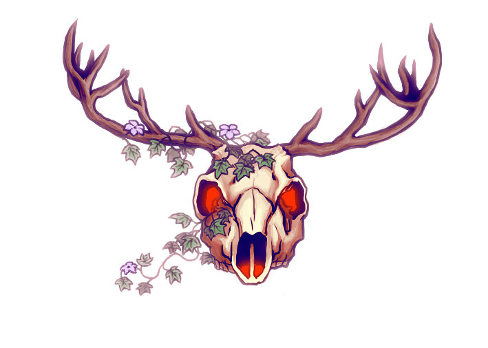Deer Skull Drawing - ClipArt Best