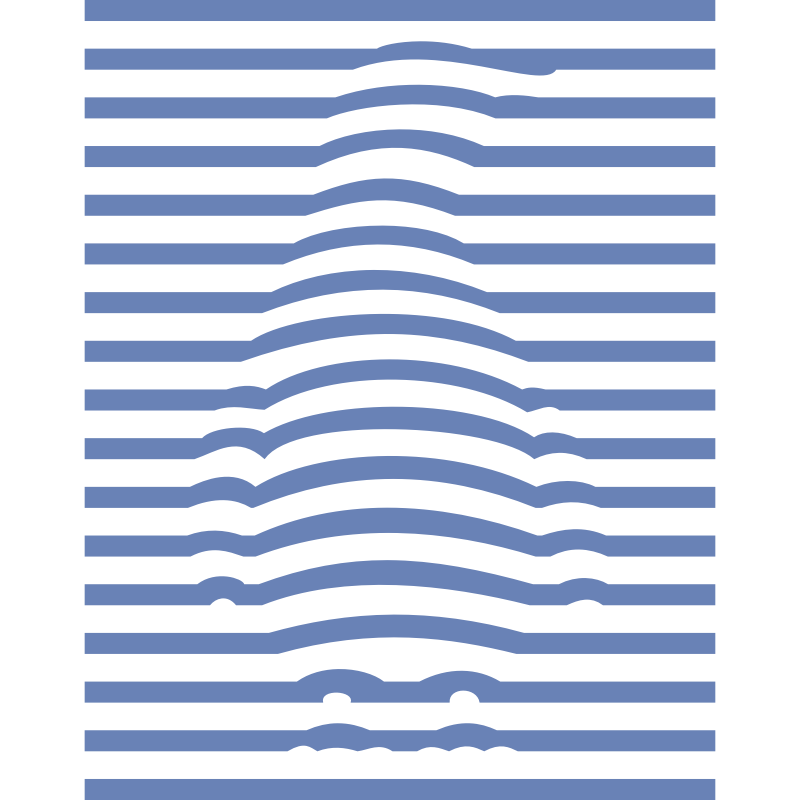 Clipart - Penguin 3D illusion