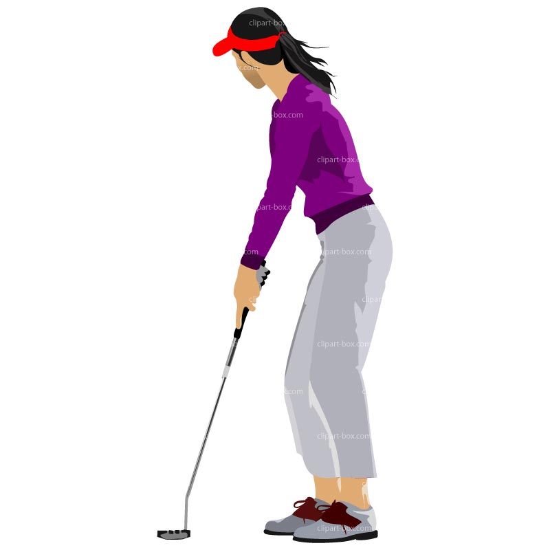 female golf clip art free - photo #32