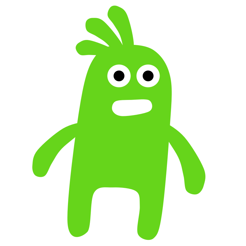 Clipart - Green Monster