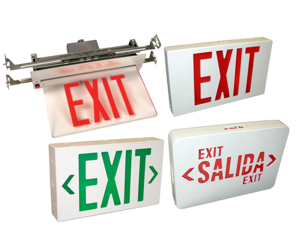 Exit Signs - Exit & Emergency Lighting