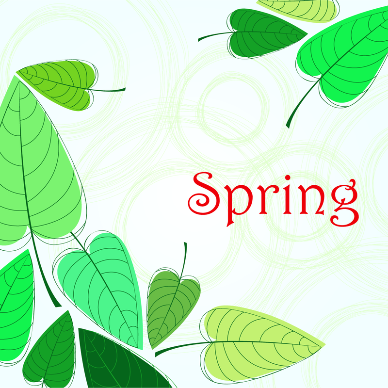 Spring Vector Background - Free Vector Download | Qvectors.