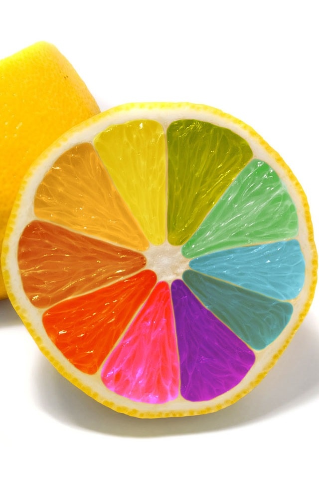 rainbow fruit colors (digital wallpaper) | fruit stand | Pinterest