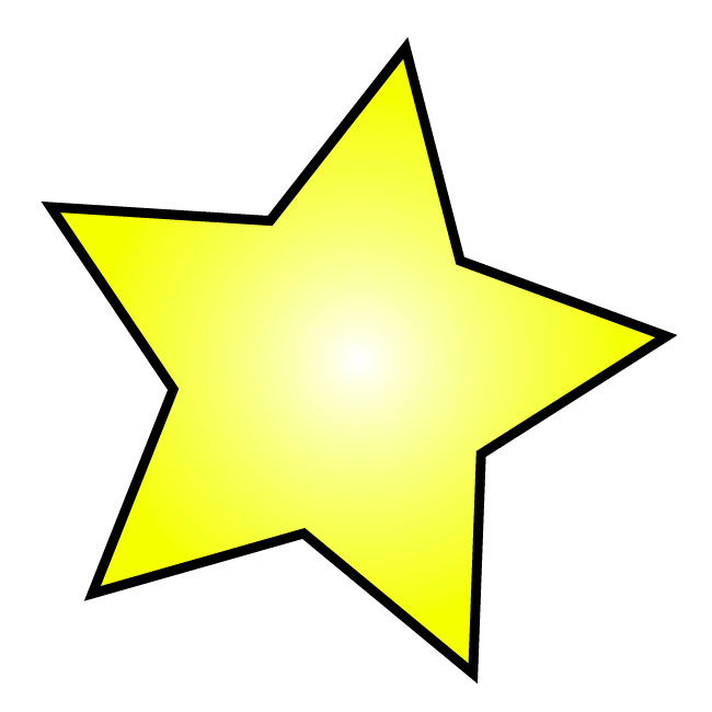 Picture Of A Yellow Star Cliparts co