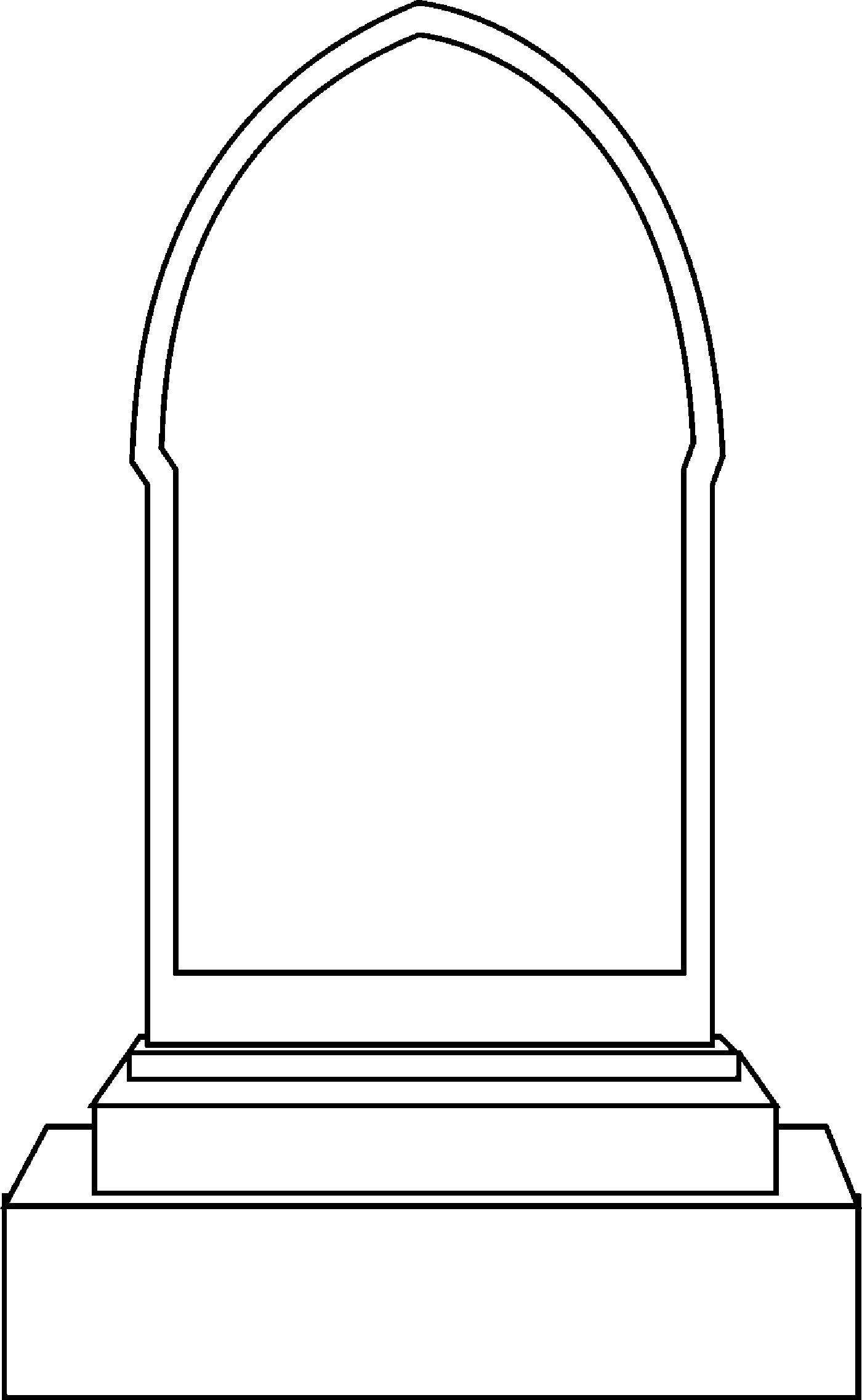 Tombstone Template Printable Printable Coloring Pages