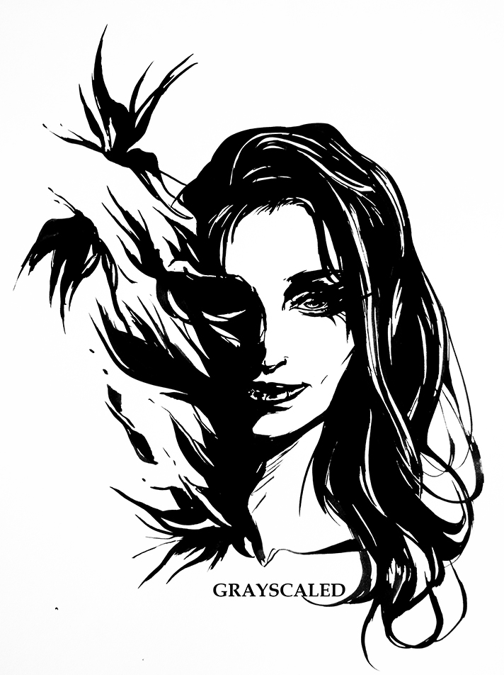 Vampire Diaries Katherine by GRAYSCALED on deviantART