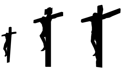Two Hearts Design - Clipart - The Cross and Crucifixion of Jesus ...