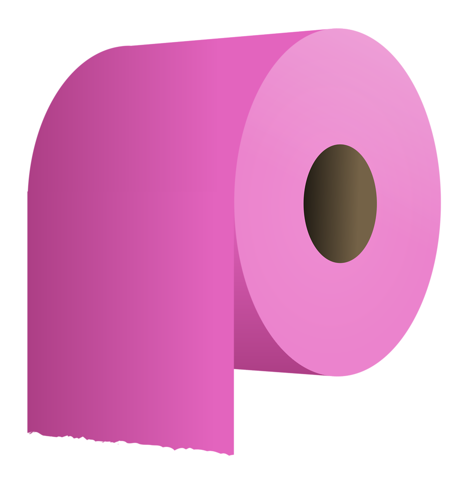 Paper Toilet | Free Stock Photo | Illustration of a roll of purple ...