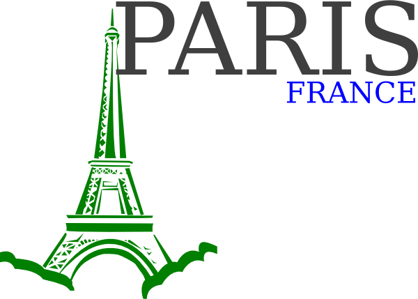 Paris France Logo clip art - vector clip art online, royalty free ...