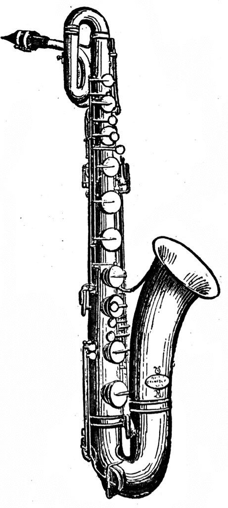 Bass Saxophone | ClipArt ETC