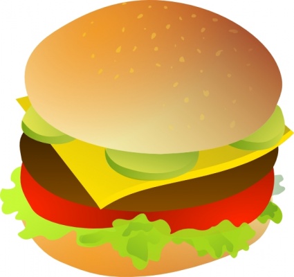 Cheese Burger clip art - Download free Other vectors