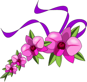 Orchid Flower Clip Art | Clipart Panda - Free Clipart Images