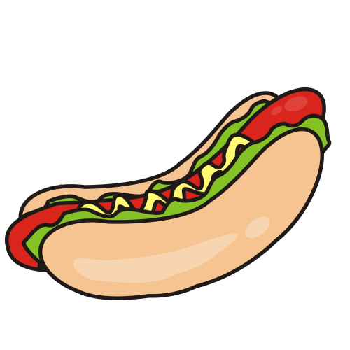 Hotdog And Hamburger Clipart | Clipart Panda - Free Clipart Images