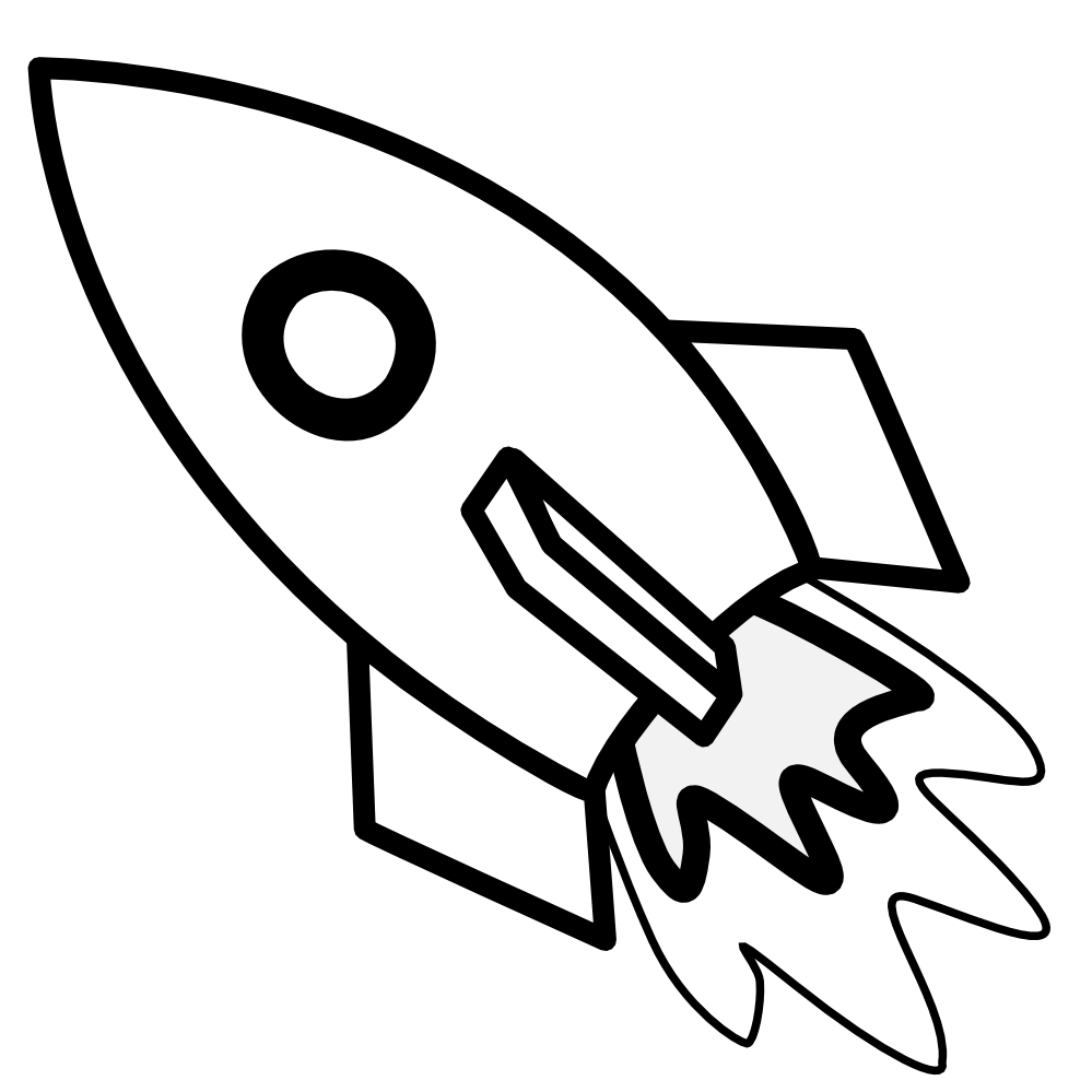 Images For > Space Clip Art Black And White