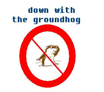 cynical laughter: no groundhogs allowed