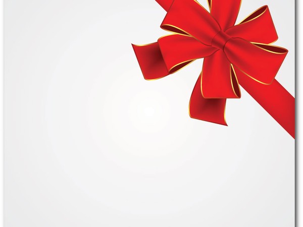 Red Gift Ribbon - Christmas Vector Graphics Art - Free Christmas ...