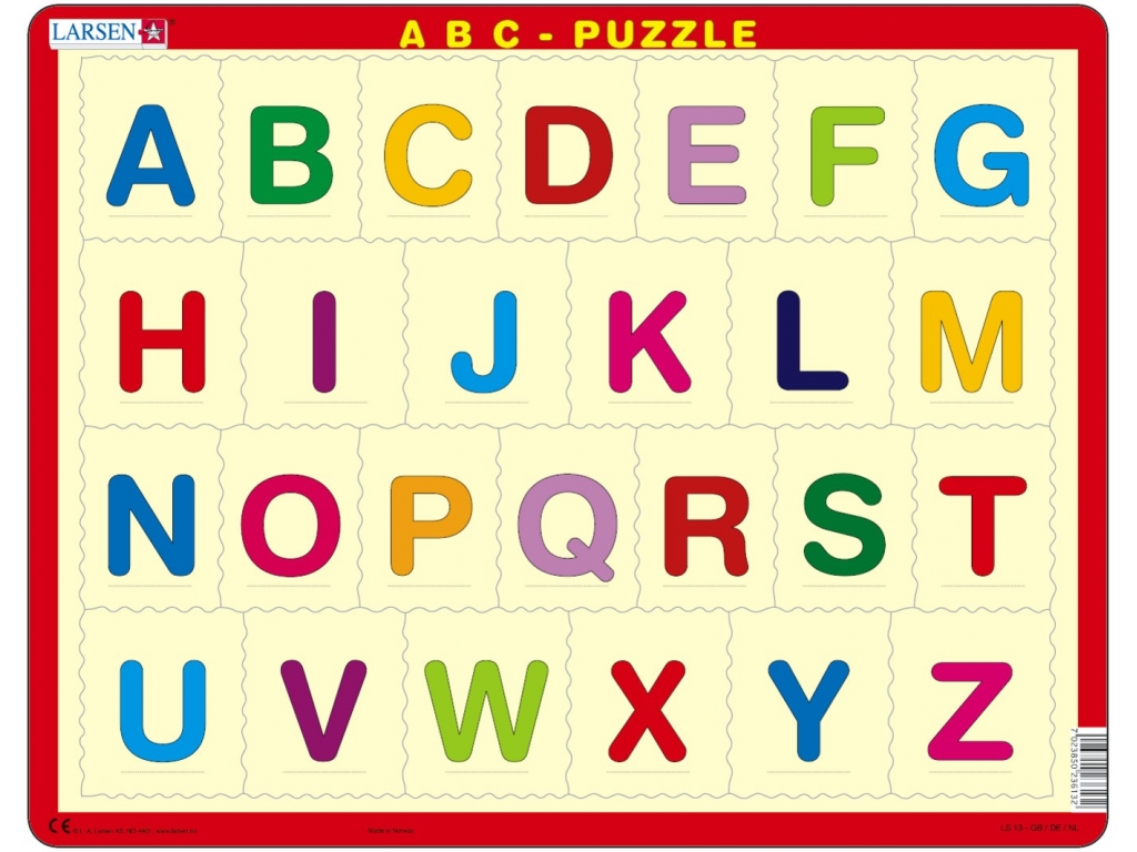 Puzzle, Alfabet ABC 232 - Lilliput Świat Dzieciaków